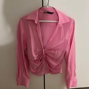 Zara pink blouse - XS unworn